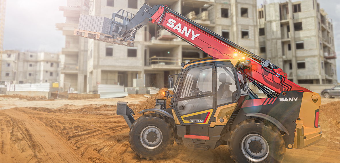Teleskopický nakladač SANY - TELEHANDLERS
