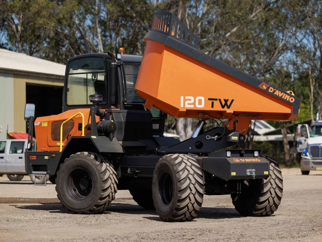Pevný dumper 3 stranný 120TW