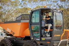 Pevný dumper 3 stranný 120TW