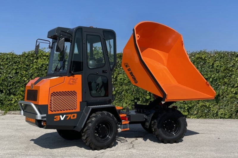 Klbový dumper 3 stranný sklápač 3V70