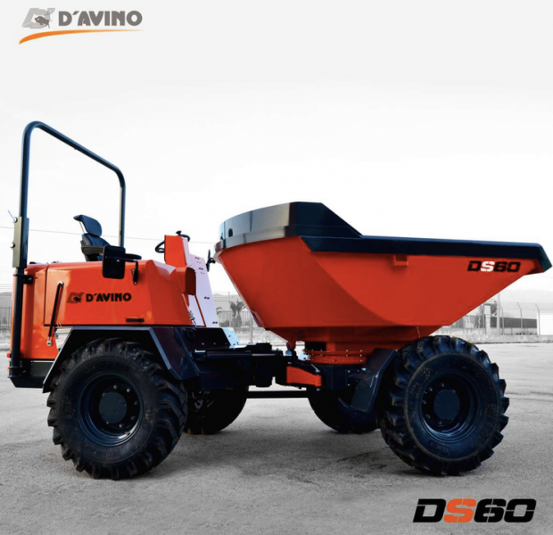 Klbový dumper 3 stranný sklápač DS60