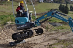 Pásový Mini-bager Messersi M 13K