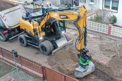 Kolesové rypadlo SANY SY155W