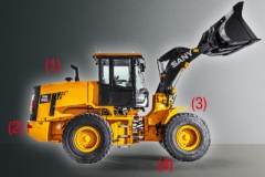 Kolesový nakladač SANY SW405