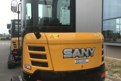 Používaný mini-bager SANY SY50U.  PREDANÉ !!!